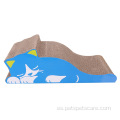 Animal doméstico multifuncional del tablero que rasca del gato del papel acanalado
